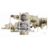 5pc Meditating Buddha