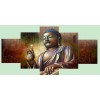 5pc Meditating Buddha