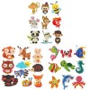 5D Animal Stickers
