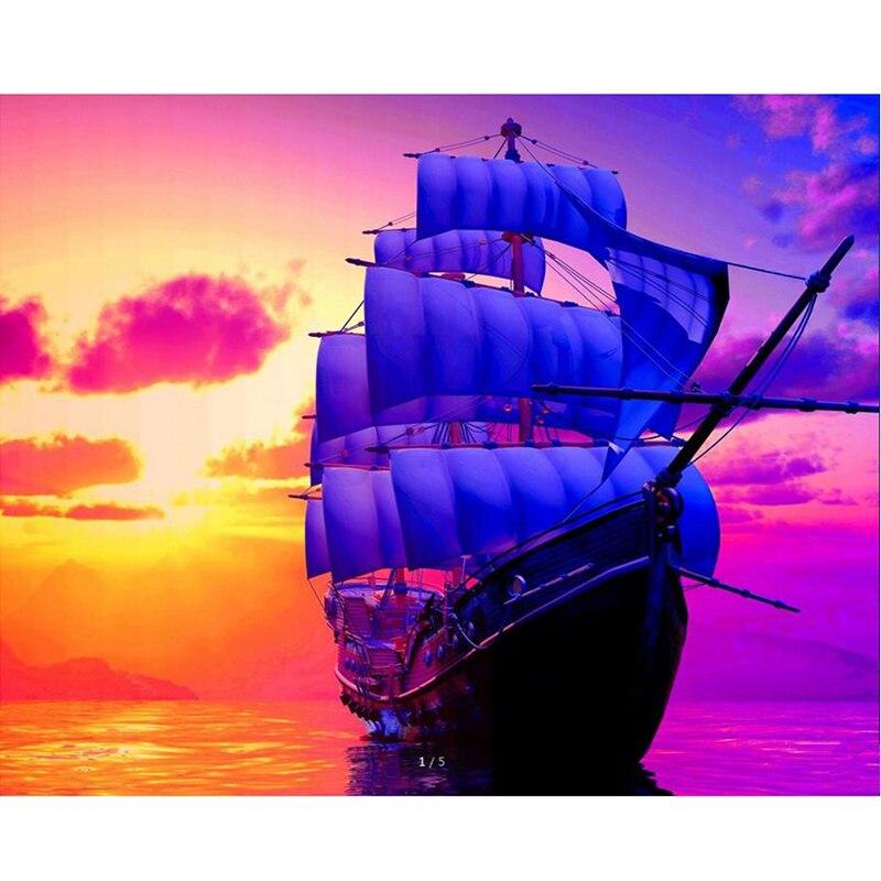 Evening Shimmer Sail...