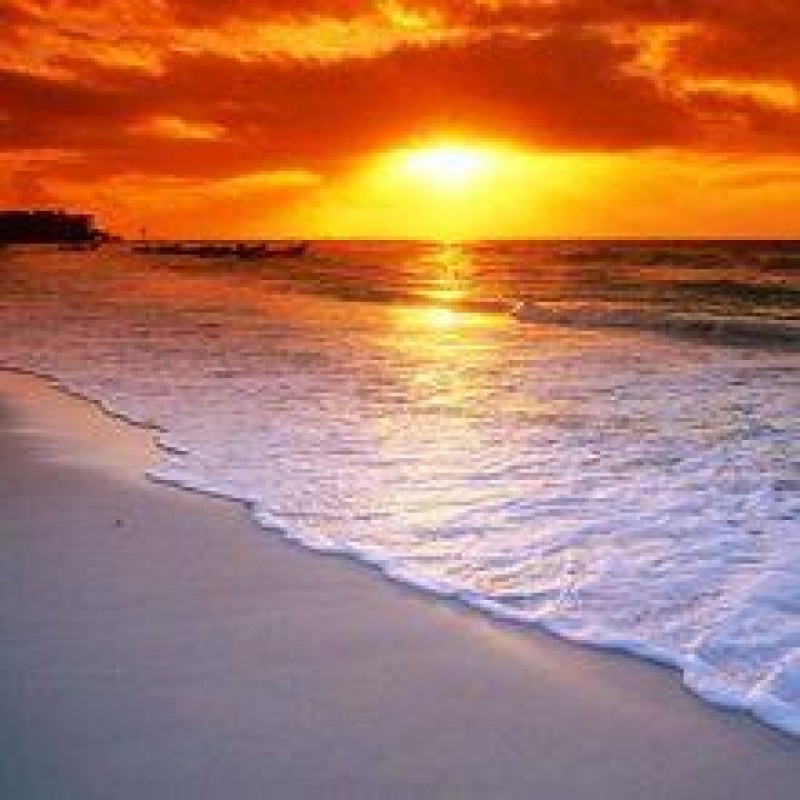 Silent Beach Sunset