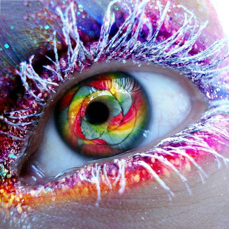Frosty Rainbow Eye