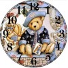 Teddy Bear Clock Face