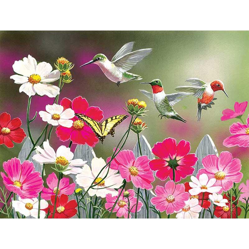 Flowerbed Hummingbir...