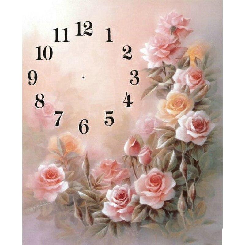 Romantic Rose Clock ...