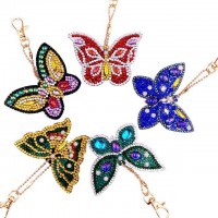 Butterfly Key Chains 5 pc...
